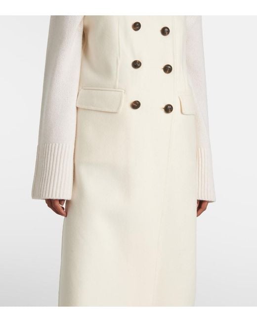 Veronica Beard Natural Hoxton Wool-Blend Vest
