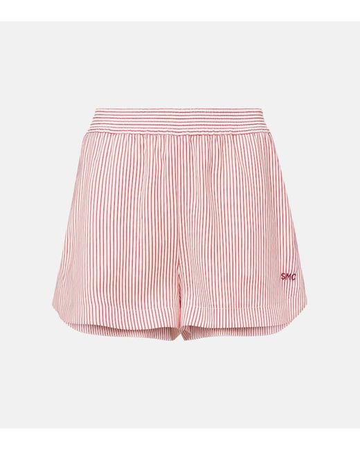 Stella McCartney Pink Shorts Aus Seide