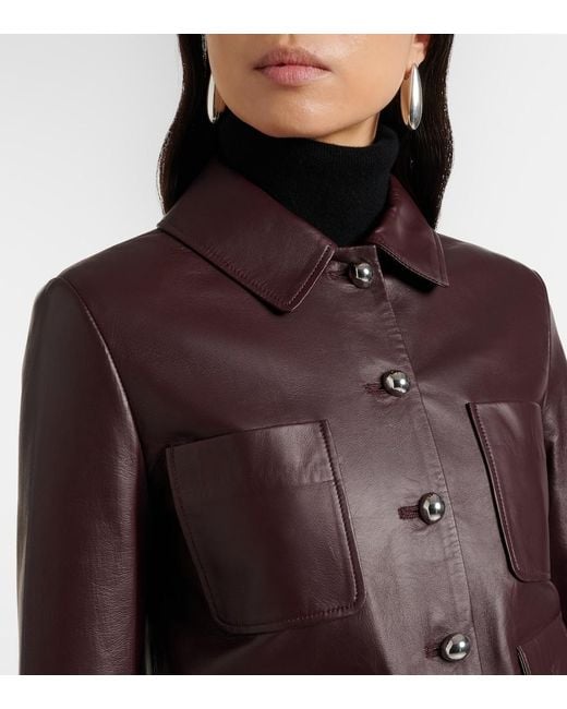 Altuzarra Brown Leather Jacket