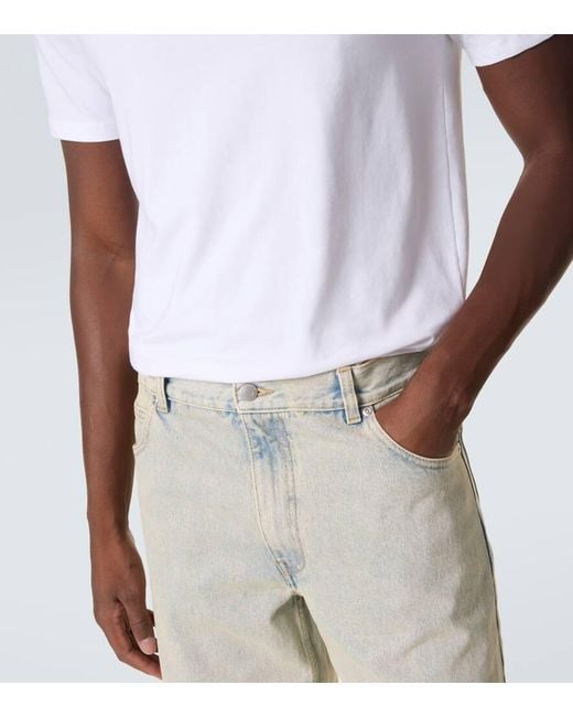 Calvin Klein Mid-Rise Straight Jeans 02 in Gray für Herren