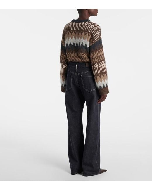 Brunello Cucinelli Blue Straight Jeans