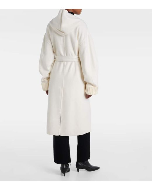 AYA MUSE Natural Mantel Aus Wolle Und Kaschmir
