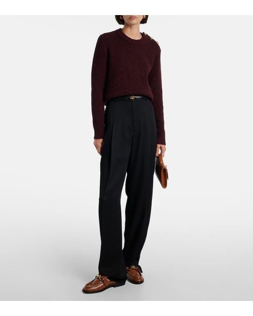 Bottega Veneta Brown Astaire Knot Leather Mules