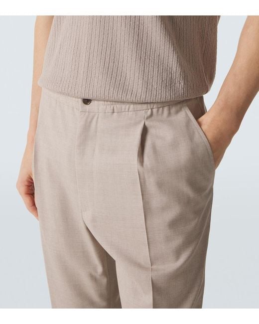 Dunhill Natural Wool Chinos for men