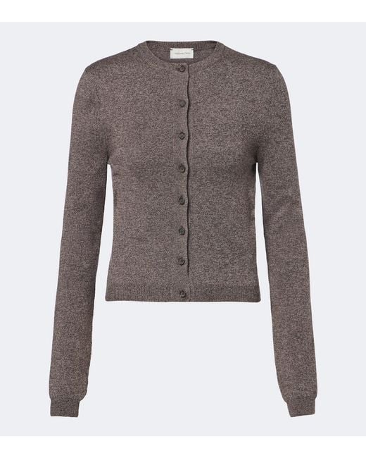 Magda Butrym Brown Wool Cardigan