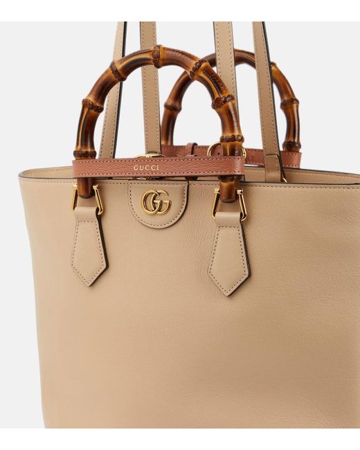 Gucci Natural Diana Medium Tote Bag