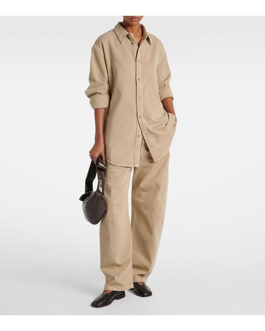 Lemaire Natural Denim Shirt