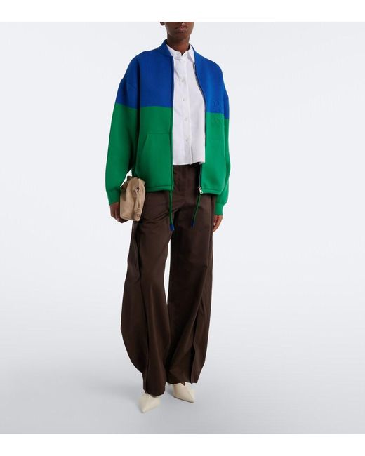Loewe Natural Flamenco Mini Leather Clutch