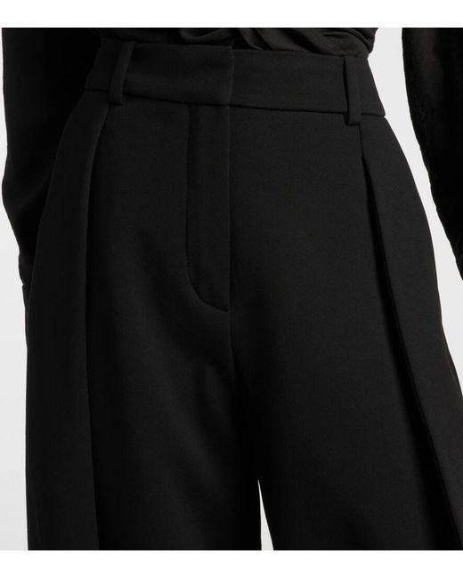 Pantaloni A Gamba Larga Paseo A Pieghe di Jacquemus in Blue