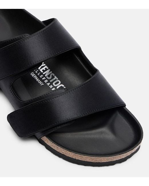 Birkenstock Black X Danielle Frankel Arizona Satin Sandals