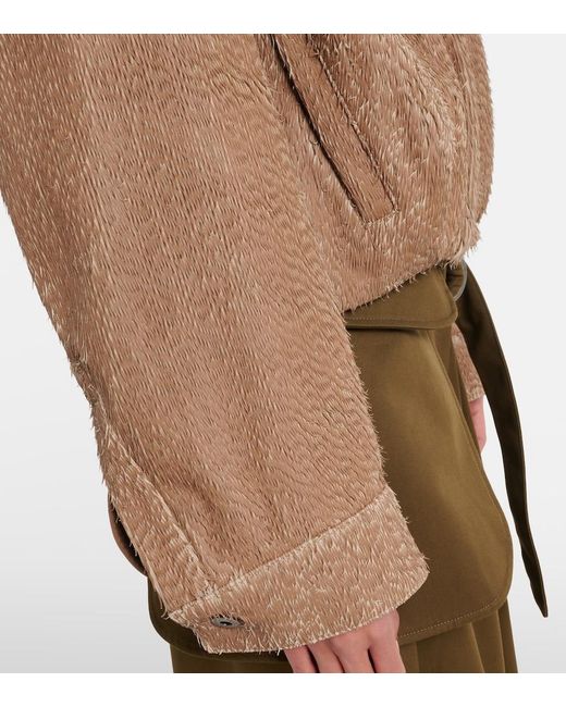 Loewe Brown Leather Jacket