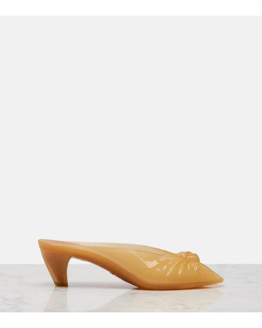 Chloé Natural Jelly Mules