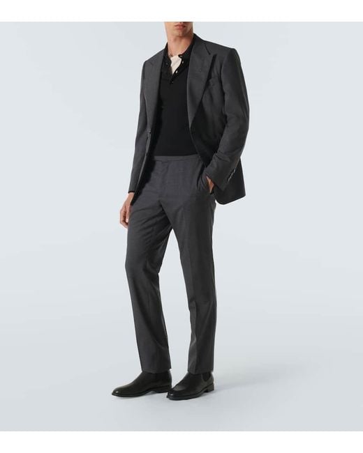Tom Ford Anzug Shelton Aus Wolle in Black für Herren