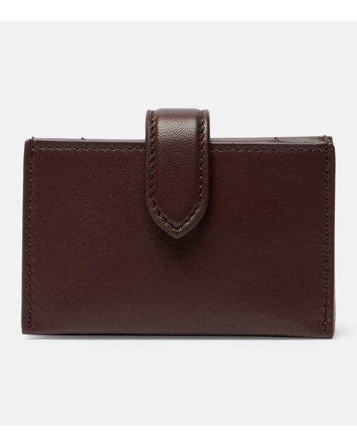The Row Brown Leather Wallet