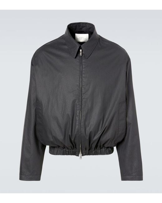Studio Nicholson Gray Lyons Cotton Twill Jacket for men