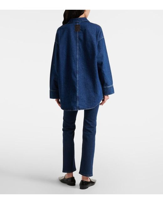 TOVE Blue Sonny Denim Blouse