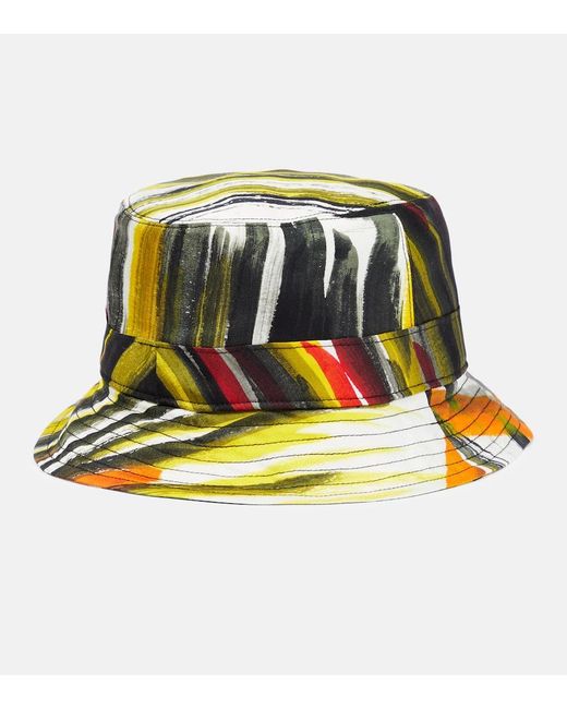 Gabriela Hearst Multicolor Printed Silk Bucket Hat