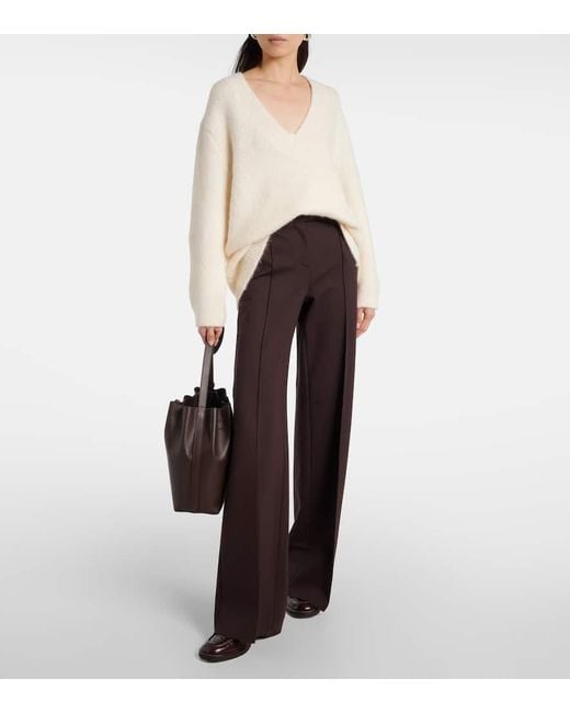 Jimmy Choo Brown Tylor 60 Croc-Effect Leather Loafers