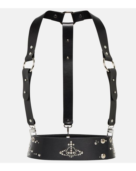 Vivienne Westwood Black Harness aus Leder