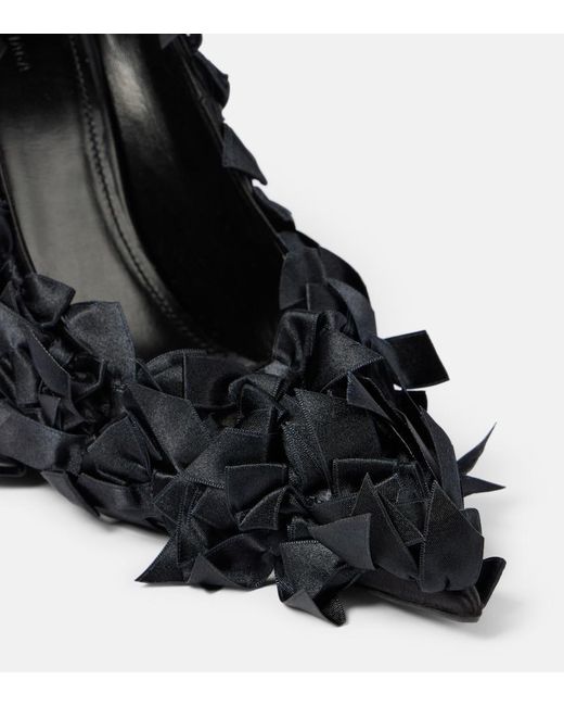 Balenciaga Black Marie-Antoinette 110Mm Bow-Embellished Pumps
