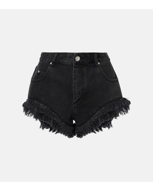 Shorts Di Jeans Eneidao di Isabel Marant in Black