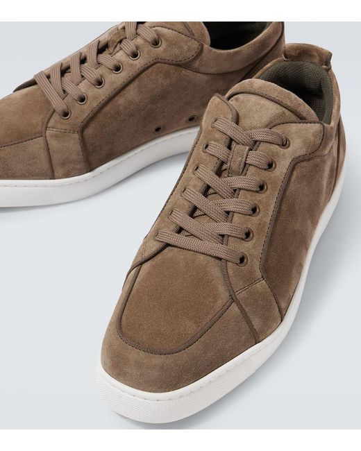 Sneakers Rantulow di Christian Louboutin in Brown da Uomo
