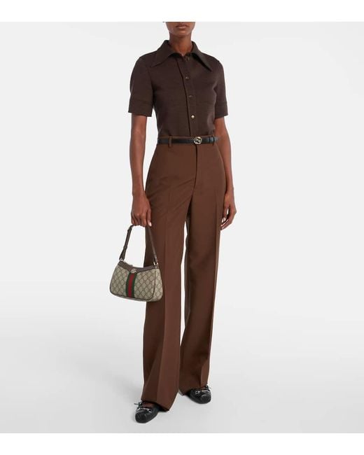 Gucci Metallic Ophidia Gg Small Shoulder Bag