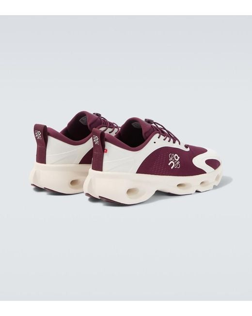 Loewe Red X On Cloudsolo Sneakers for men