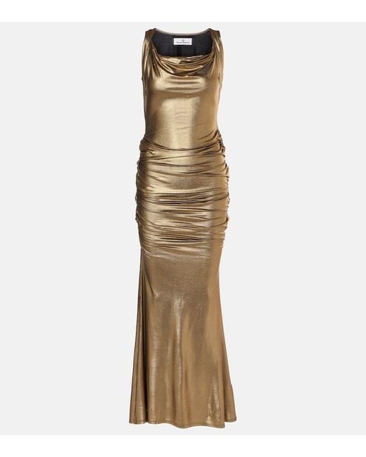 Abito Lungo Liz di Vivienne Westwood in Metallic