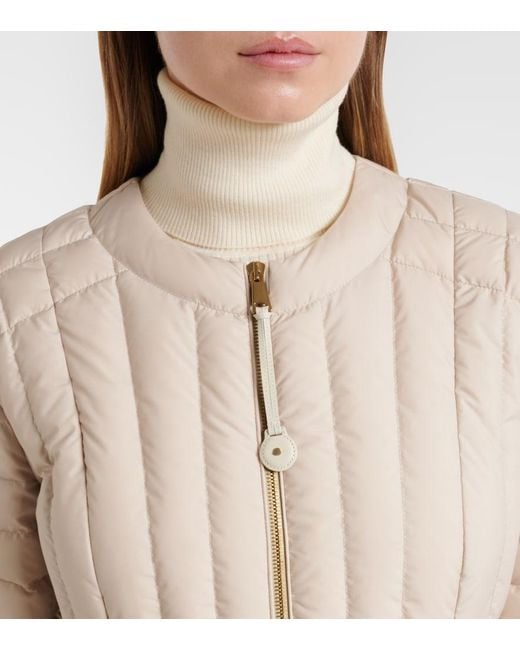 Moncler Natural Menthe Down Jacket