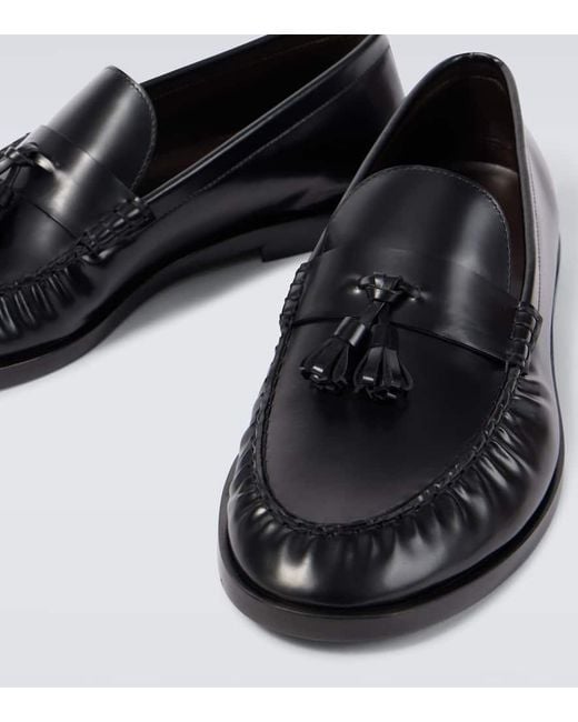 The Row Loafer Mit Quasten in Black für Herren