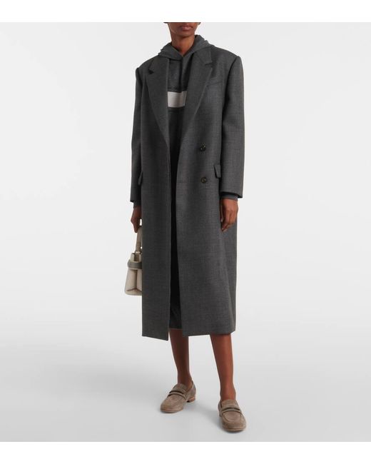 Abito Midi di Brunello Cucinelli in Gray