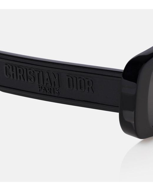 Dior Black Wil S2u 53mm Geometric Sunglasses