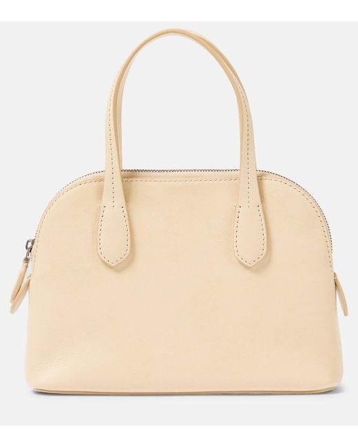 The Row Natural Ingrid Leather Tote Bag