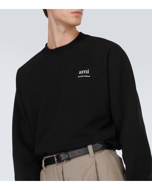 Sweat-shirt Ami de Cour en coton AMI pour homme en coloris Black