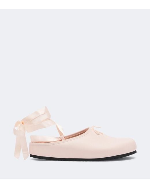 Birkenstock White X Repetto Opera Leather Mules