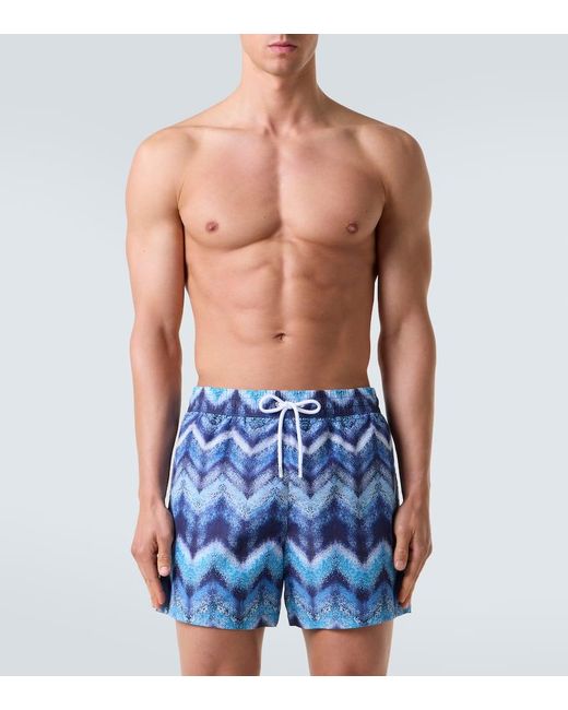 Banador En Zigzag Missoni de hombre de color Blue