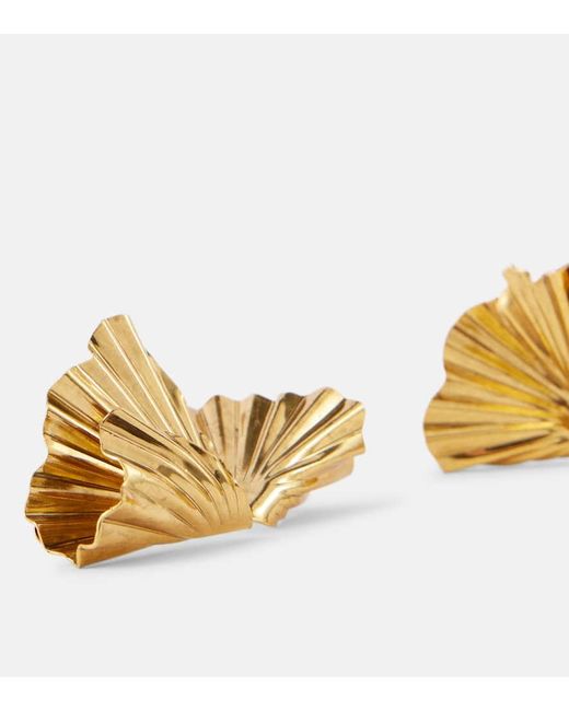 Jennifer Behr Metallic Darya 18kt Gold-plated Earrings