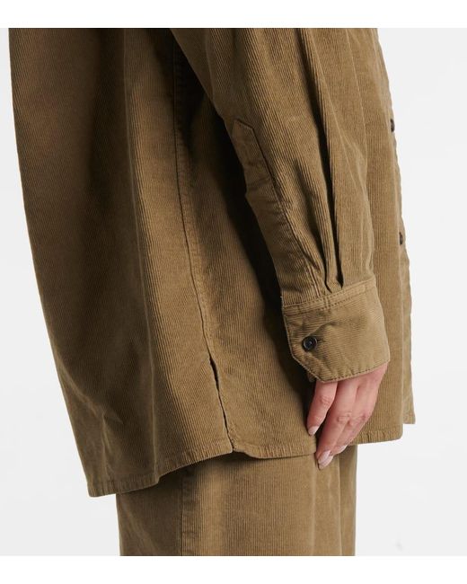 The Row Natural Tan Idro Shirt