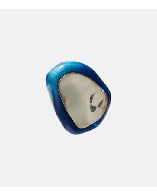 Jil Sander Blue Ohrringe