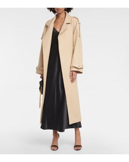 Joseph Black Clea Silk Satin Slip Dress