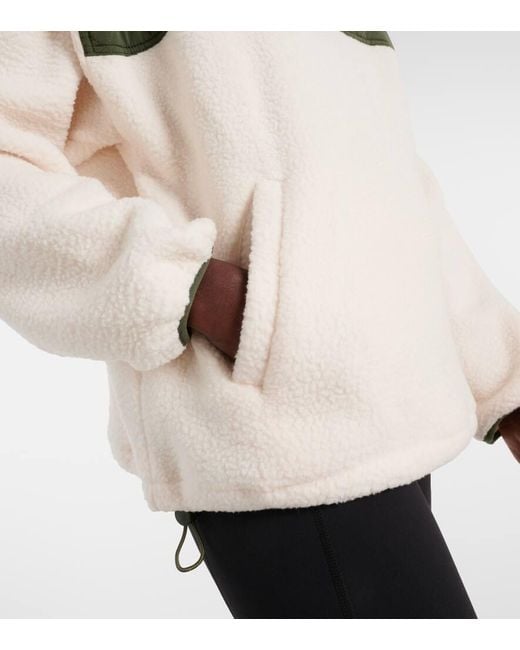 Sudadera Aster De Forro Polar The Upside de color Green