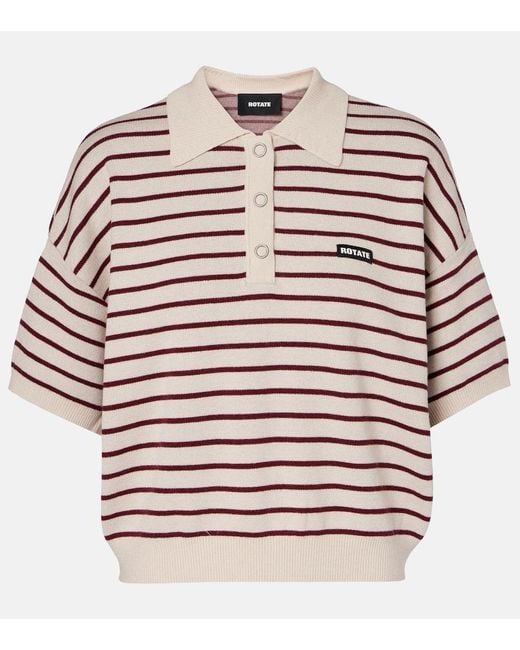 ROTATE BIRGER CHRISTENSEN Red Polohemd