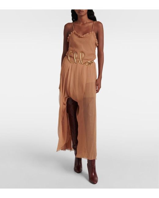 Chloé Metallic Iconic Belt