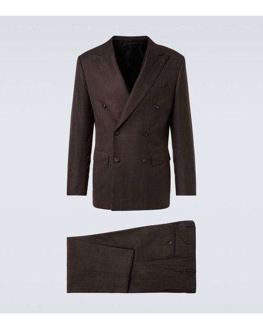 Brioni Black Wool Suit for men
