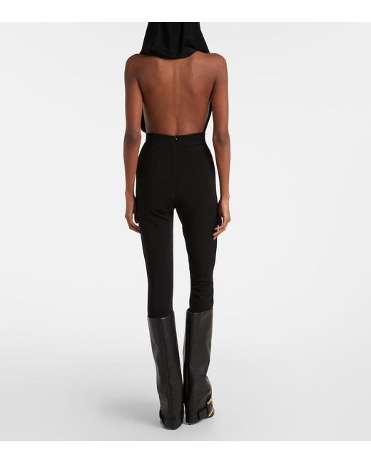 Legging Balmain en coloris Black