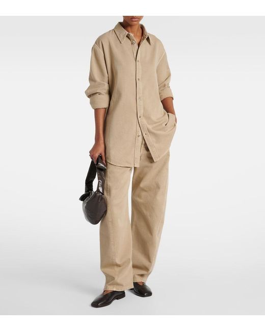 Lemaire Natural Denim Shirt