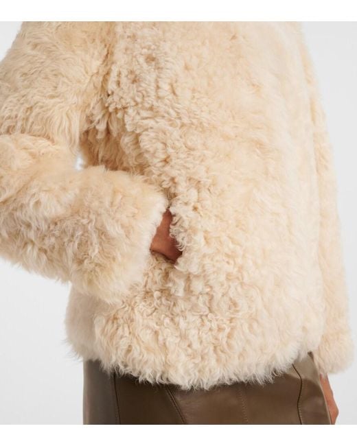 Tom Ford Natural Shearling Jacket