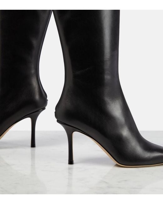Stivali Agathe 85 di Jimmy Choo in Black