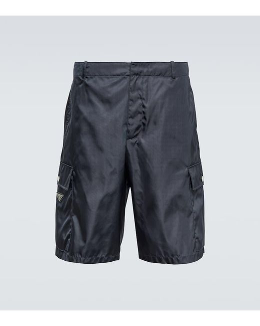 Prada Shorts aus Re-Nylon in Gray für Herren